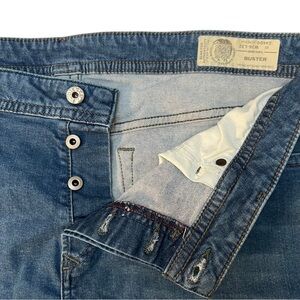 Diesel Men's Buster Jeans 36x32 Button Fly Regular Slim Tapered Denim C84QQ